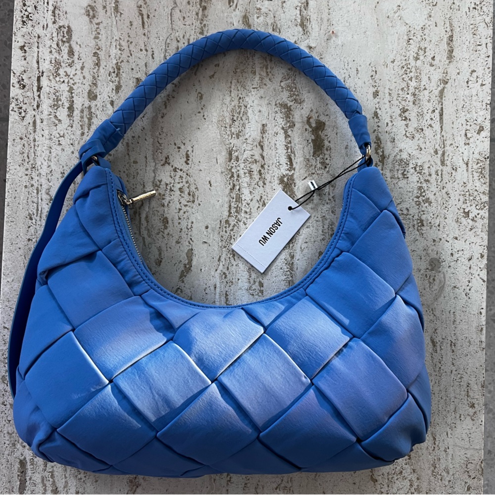 Bottega Veneta inspired Jason Wu Nylon Woven Hobo Shoulder Bag